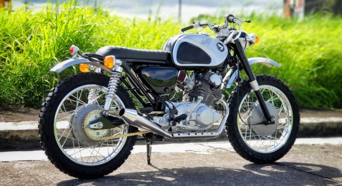 Kaki-kaki mendapatkan suspensi belakang dan pelek baru