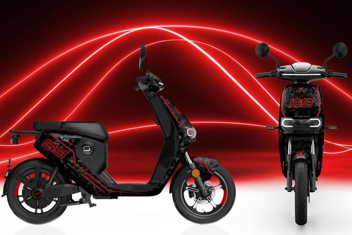 Motor listrik spesial livery mantan pembalap MotoGP Jorge Lorenzi dirilis dalam jumlah terbatas!