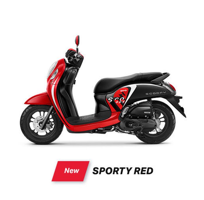 Scoopy Sporty Red