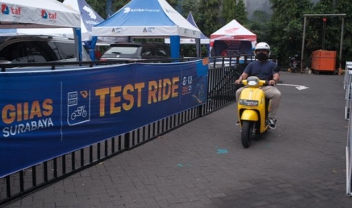 GIIAS Surabaya 2021 juga sediakan unit test ride