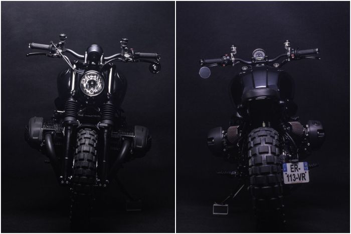 Tampilan depan dan belakangnya