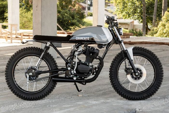 Honda ML125 scrambler yang istimewa