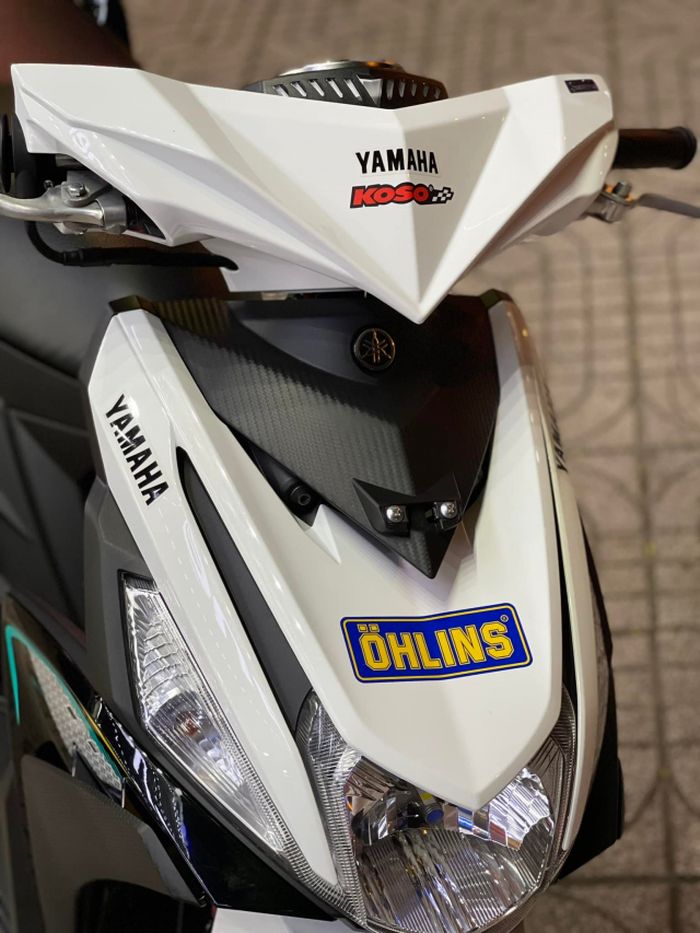Yamaha Mio M3 Tampil Keren, Dapat Ubahan Keren, Terutama Kaki-kakinya