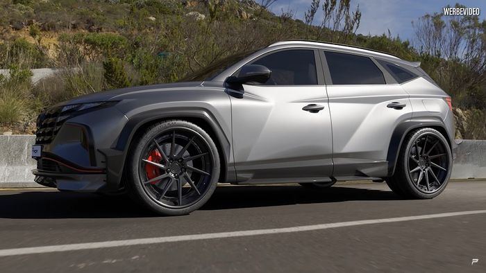 Modifikasi Hyundai Tucson baru dibikin gambot oleh Prior Design