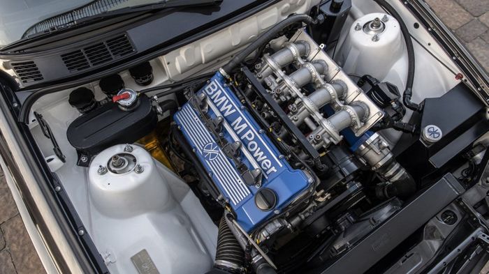 Mesin bawaan restomod BMW E30 M3 diupgrade hingga tembus 387 dk