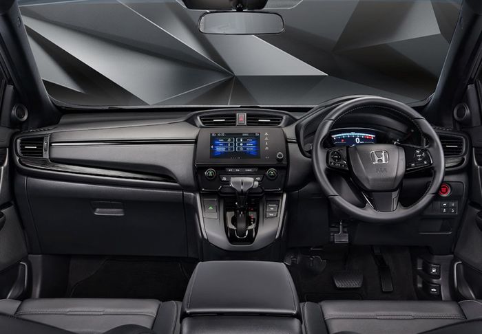 Interior Honda CR-V Black Edition.