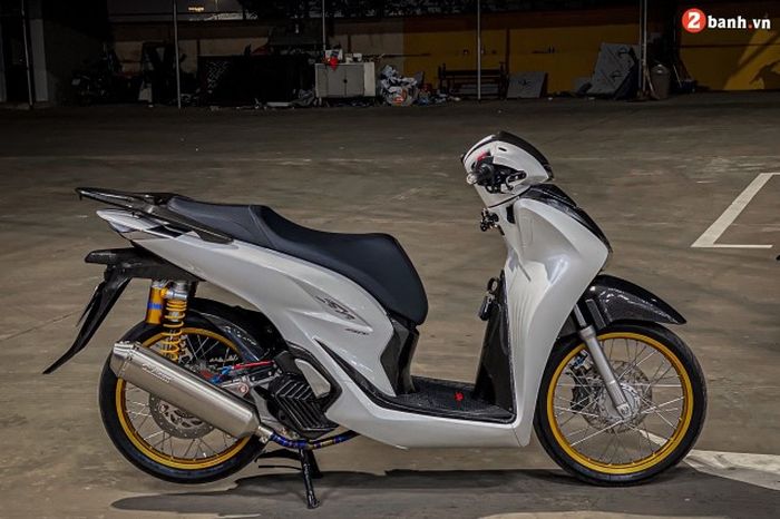 Modifikasi Honda SH150i yang istimewa