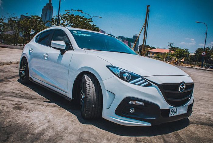 Modifikasi Mazda3 asal Vietnam tampil maskulin kena aura muscle car