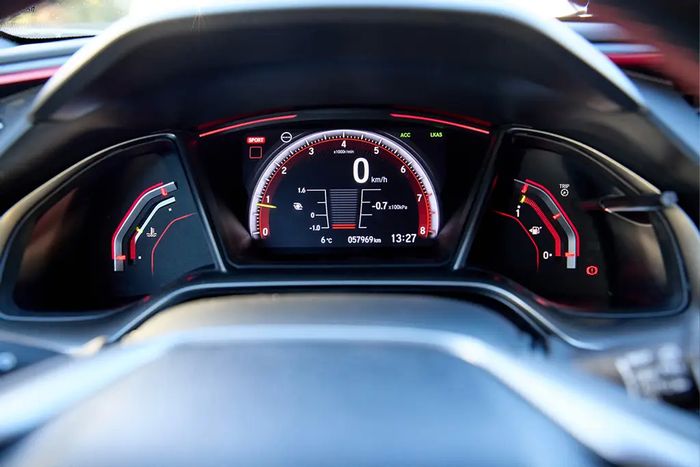 Odometer Honda Civic Type R Max Verstappen lebih dari 58 ribu Km