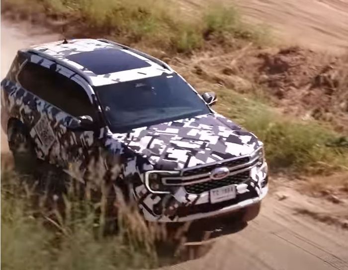 Ford Everest facelift di Australia