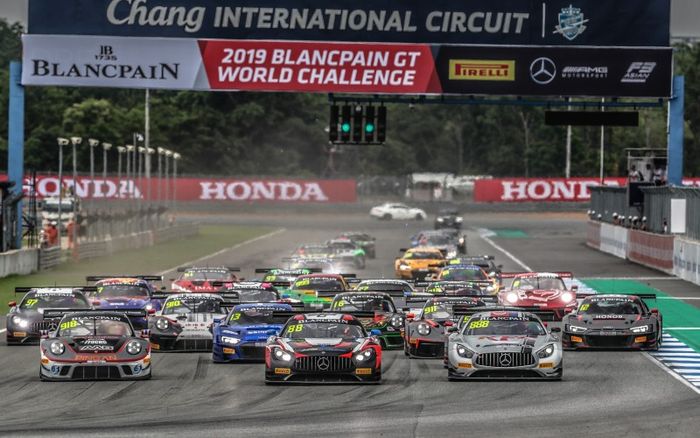 Event GT World Challenge Asia di Buriram pada 2019 lalu
