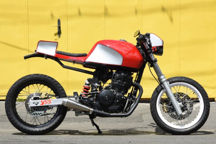 Honda FX650 Vigor cafe racer yang istimewa