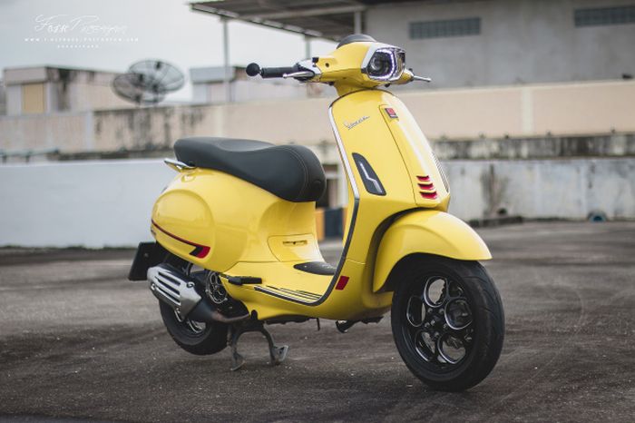 Modifikasi Vespa Sprint yang istimewa