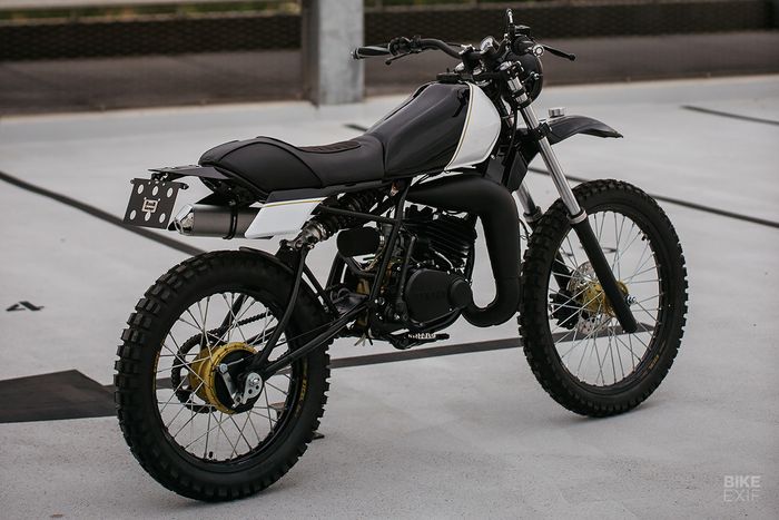 Yamaha DT125 scrambler yang super keren