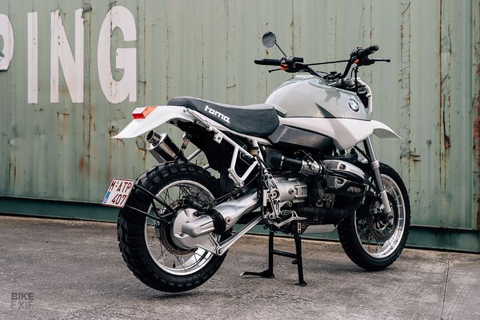 BMW R1150GS scrambler yang mempesona