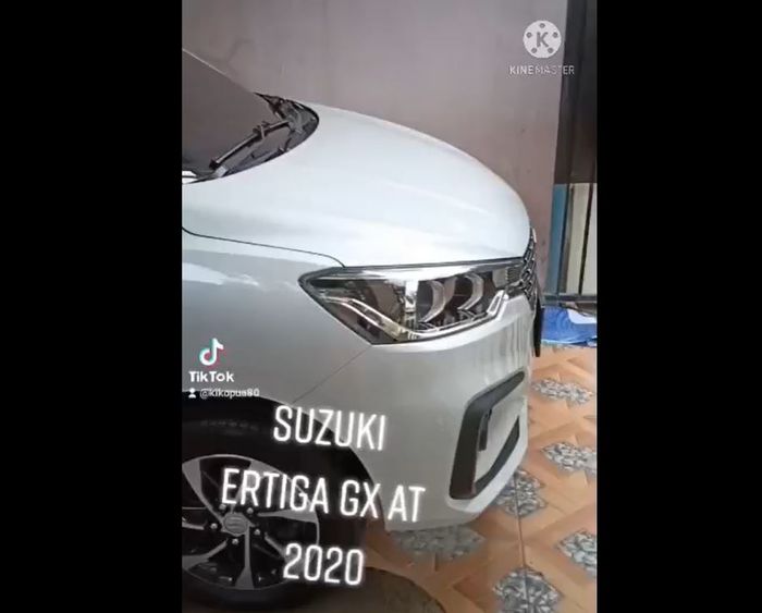 Suzuki Ertiga GX A/T tahun 2020 yang dilaporkan pemilik sudah berkarat