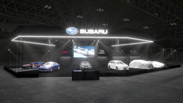 Booth Subaru Tokyo Auto Salon 2022.