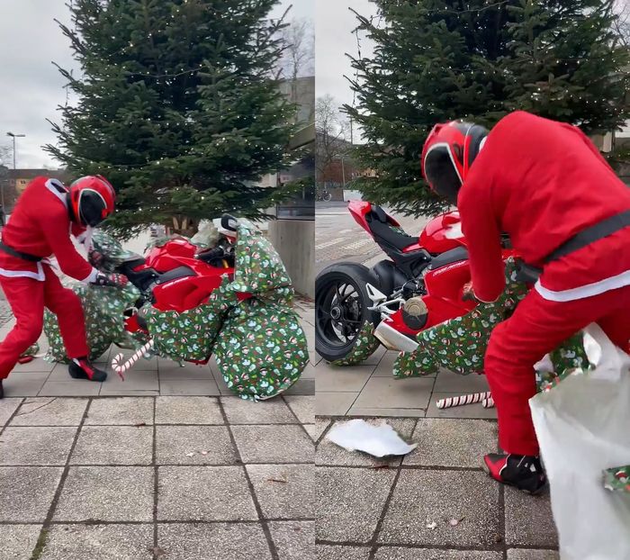 Siapa sangka isi kadonya Ducati Panigale V4S sob.