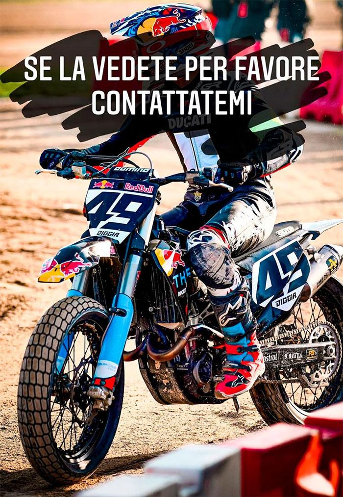 Motor Fabio Di Giannantonio digondol maling