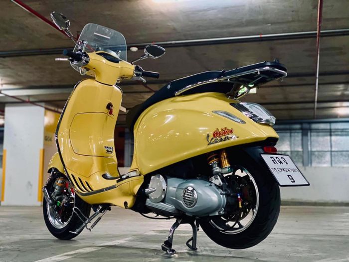 Modifikasi Vespa Sprint yang mempesona