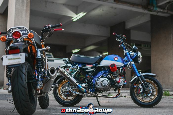Modifikasi Honda Monkey 125 yang tampil keren