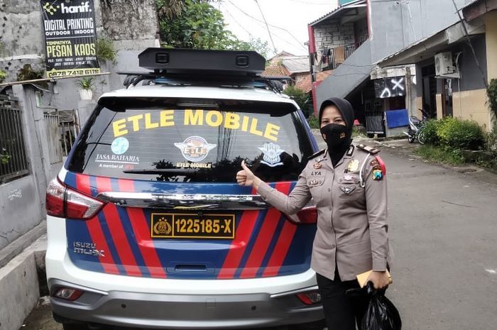 mobil ETLE Mobile yang akan digunakan berpatroli di jalan tol 