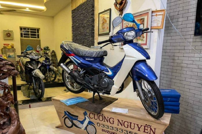 23 tahun tersimpan di gudang, Suzuki RGV 120 akhirnya dijual, harganya dijamin bikin melongo.