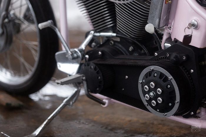 Sistem persneling dibuat model suicide shifter