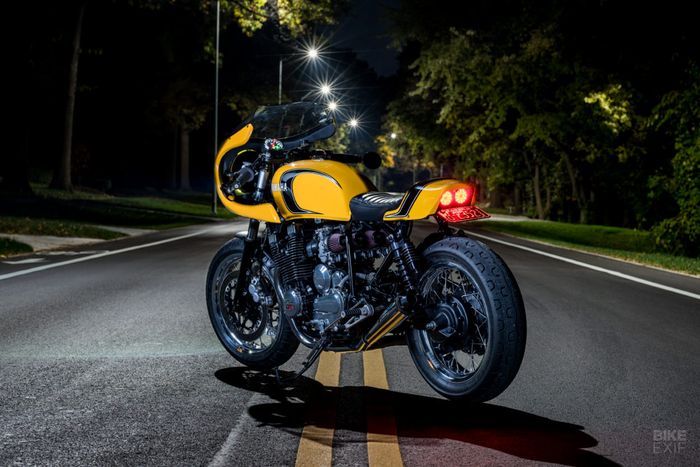 Yamaha XJ900 cafe racer yang istimewa