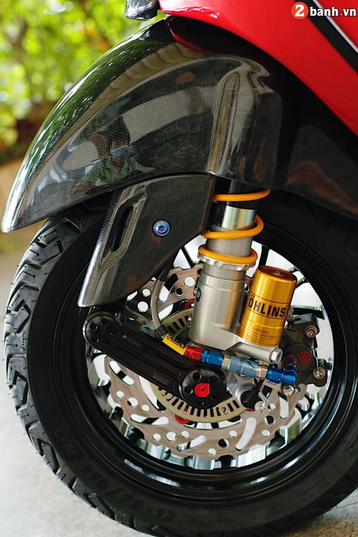 Pelek, suspensi dan pengereman diupgrade semua