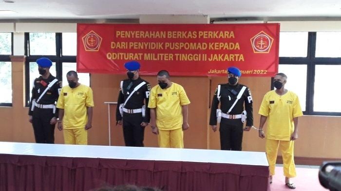 Ketiga oknum TNI pembunuh Handi Saputra dan Salsabila di Nagreg, kabupaten Bandung, Jawa Barat