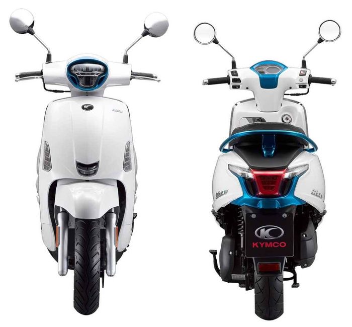 Kymco Like 125 EV, motor listrik desain mirip Vespa.