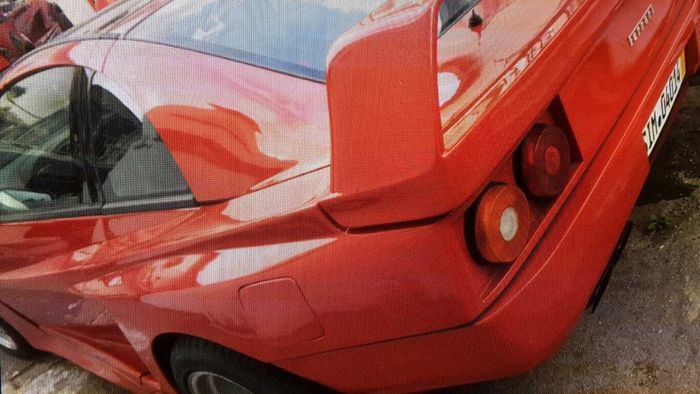 Detail tampilan Ferrari Testarossa tipu-tipu, aslinya versi konversi Nissan 300ZX