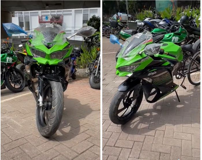 Kawin silang Kawasaki Ninja ZX-25R dengan sepeda