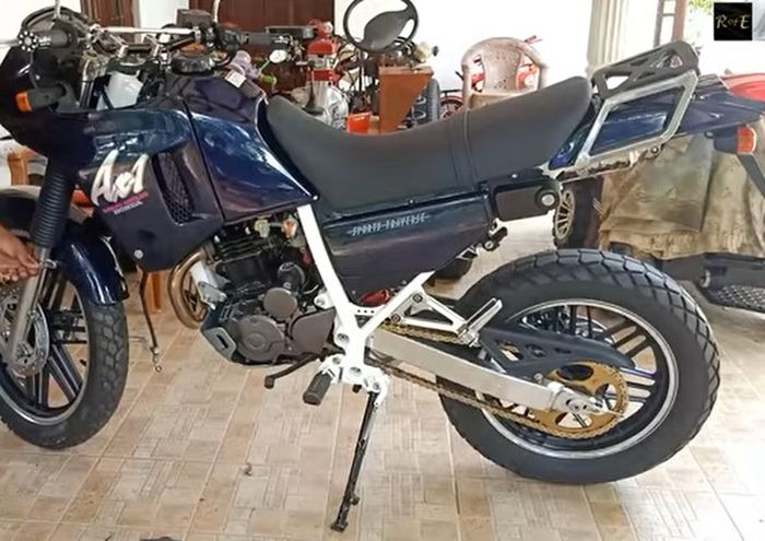 Honda AX-1 sesudah direstorasi oleh Restoration of Everything.
