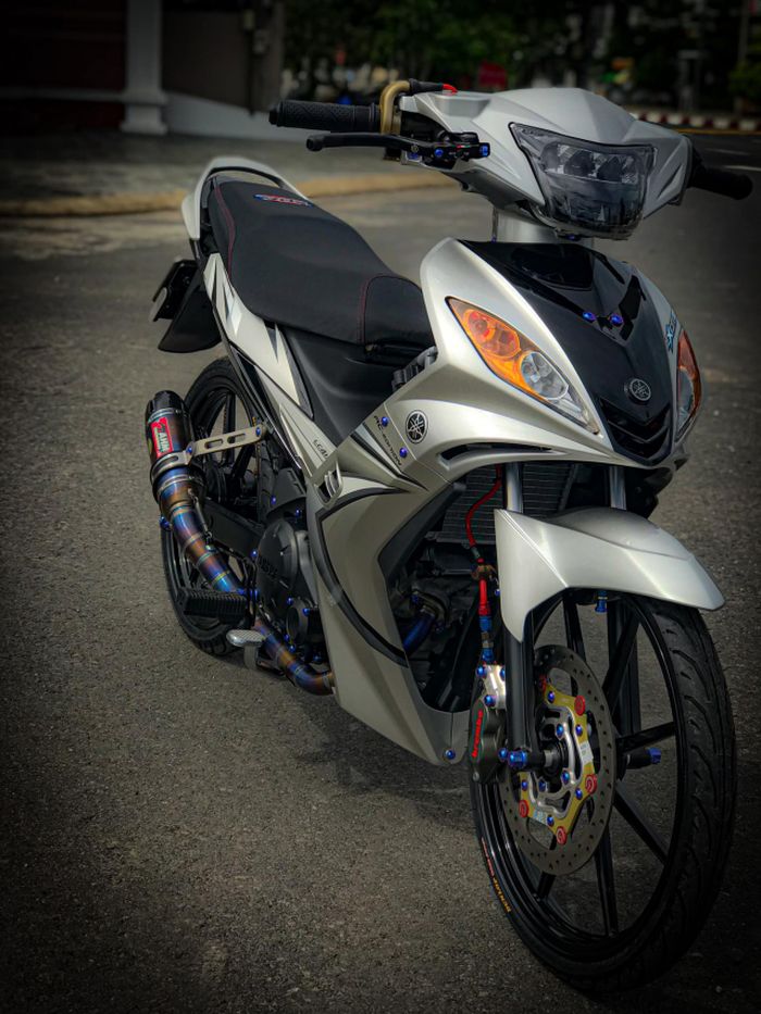 Modifikasi Yamaha Jupiter MX 135 yang mempesona