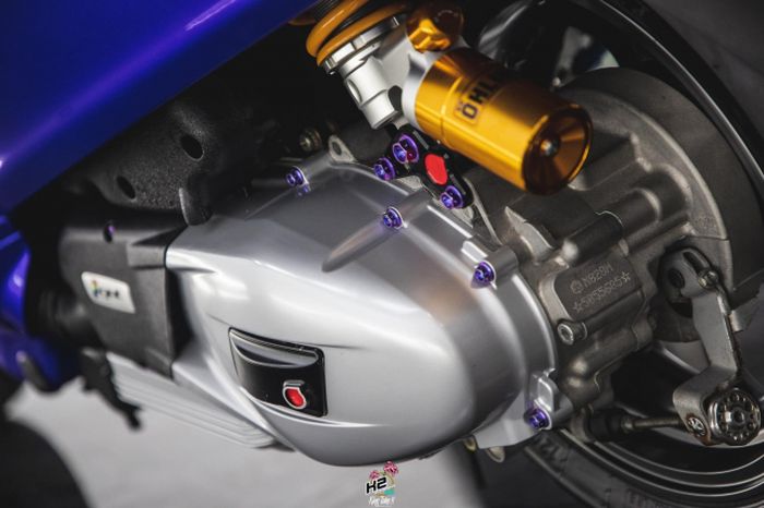 Suspensi belakangnya juga serupa yang depan