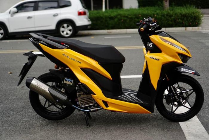 Modifikasi Honda Vario 125 yang mempesona