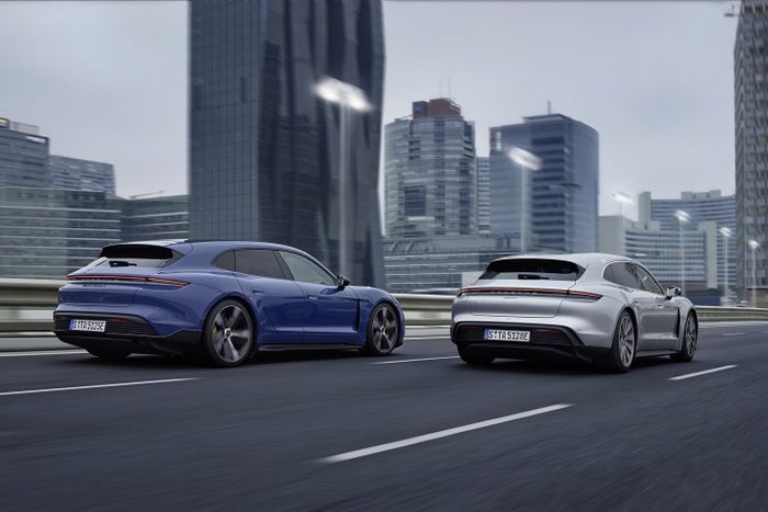 Porsche Taycan Sport Turismo.
