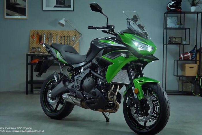 Desain baru Kawasaki New Versys 650.