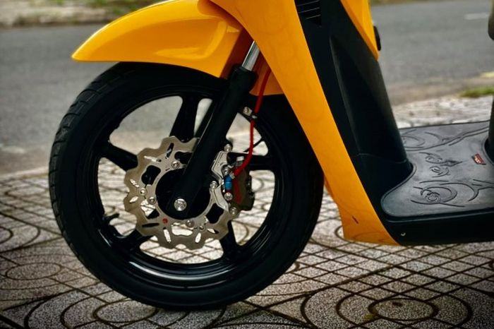 Kaki depan hanya mendapat upgrade pengereman