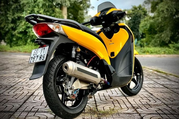 Modifikasi Honda SH150i yang istimewa