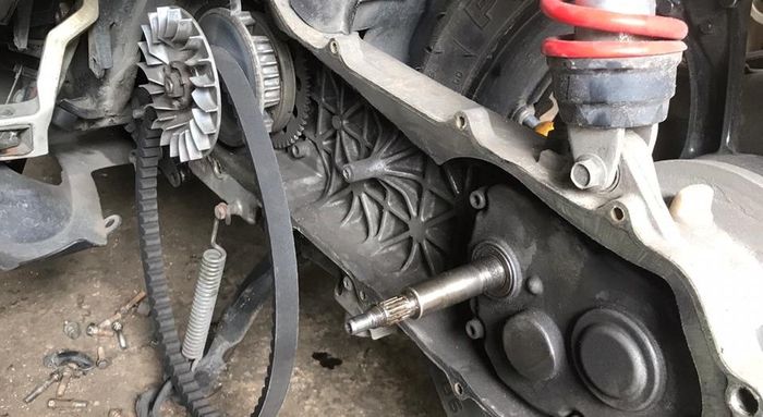 Ini Panduan Upgrade CVT Yamaha Mio dari bengkel spesialis 