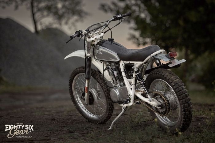 Yamaha SR500 scrambler yang sangar