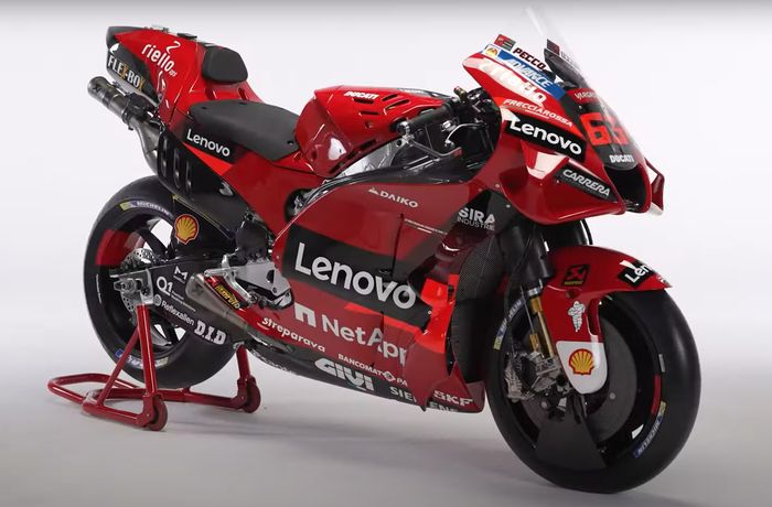 Desmosedici GP22 tim Ducati Lenovo