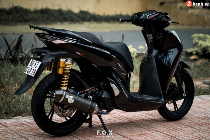 Modifikasi Honda SH150i yang mempesona
