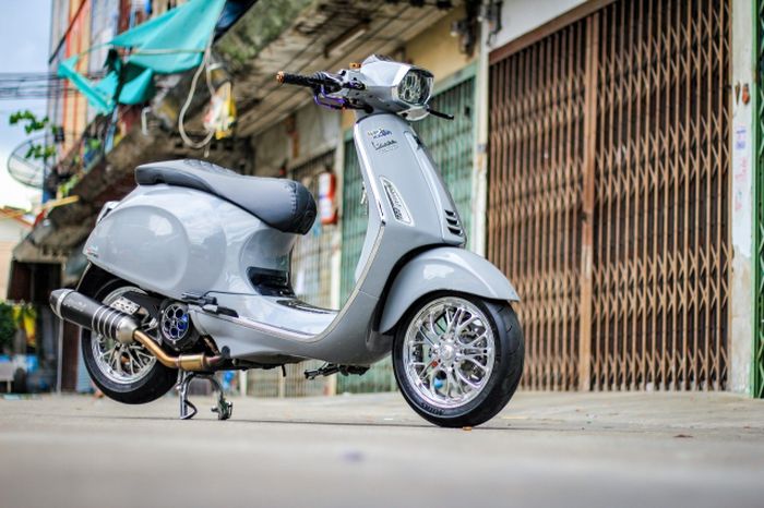 Modifikasi Vespa Sprint yang istimewa