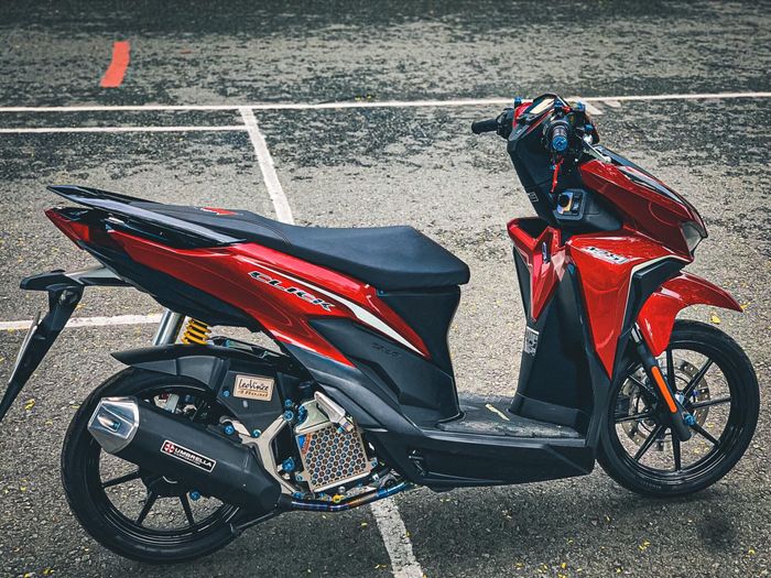 Modifikasi Honda Vario 150 yang mempesona