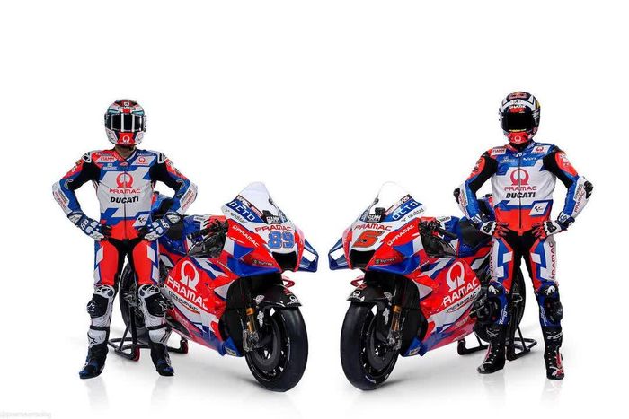 Livery baru Pramac Racing di MotoGP 2022