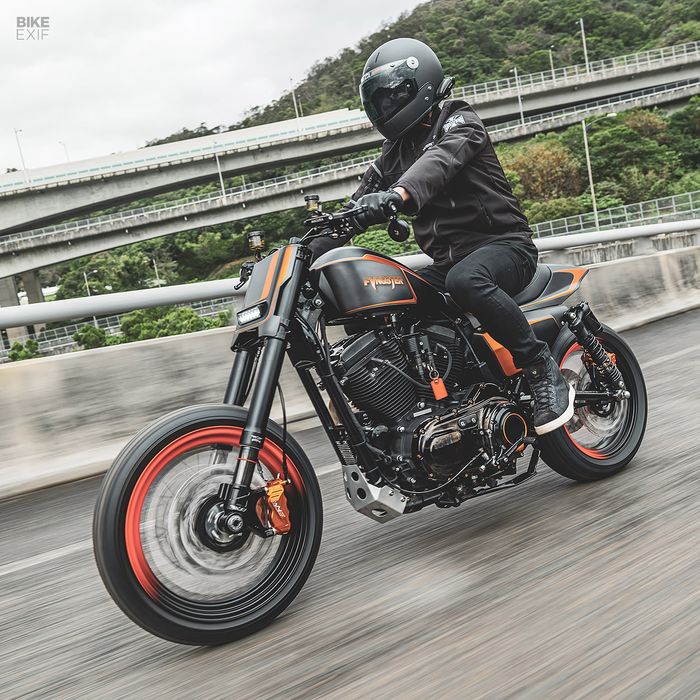 Harley-Davidson Sportster street tracker yang sangar